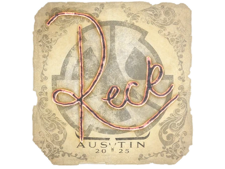 Sticker | reck | Austin 2025 image