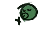 Sealed Graffiti | Smooch (Jungle Green) image