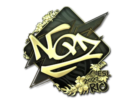 Sticker | NQZ (Gold) | Rio 2022 image