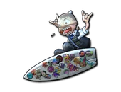 Sticker | Sticker Bomb Surf K (Foil) image