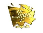 Sticker | Shara (Gold) | Cologne 2016 image
