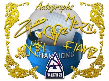 Austin 2025 Champions Autograph Capsule image