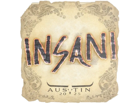 Sticker | insani | Austin 2025 image