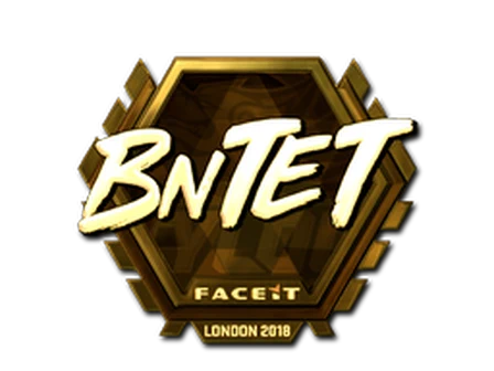 Sticker | BnTeT (Gold) | London 2018 image