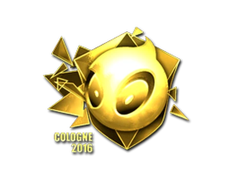 Sticker | Team Dignitas (Gold) | Cologne 2016 image