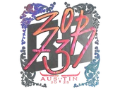 Sticker | zorte (Holo) | Austin 2025 image
