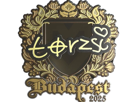 Sticker | torzsi (Gold) | Budapest 2025 image