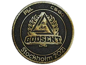 Patch | GODSENT (Gold) | Stockholm 2021 image