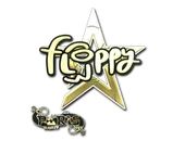 Sticker | floppy (Gold) | Paris 2023 image