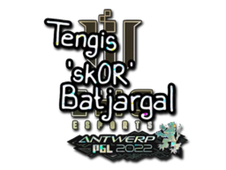 Sticker | sk0R (Glitter) | Antwerp 2022 image