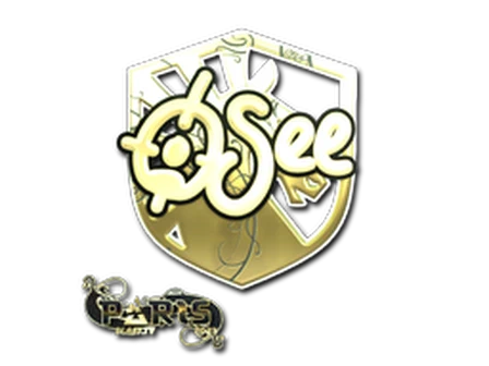 Sticker | oSee (Gold) | Paris 2023 image