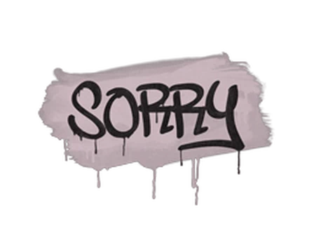 Sealed Graffiti | Sorry (War Pig Pink) image