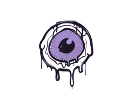 Sealed Graffiti | Eye Spy (Violent Violet) image