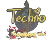 Sticker | Techno4K (Holo) | Shanghai 2024 image