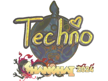Sticker | Techno4K (Holo) | Shanghai 2024 image