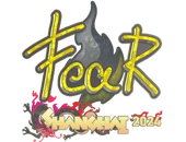 Sticker | fEAR (Glitter) | Shanghai 2024 image