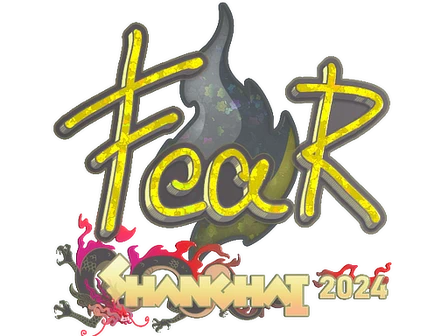 Sticker | fEAR (Glitter) | Shanghai 2024 image