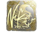 Sticker | NiKo (Gold) | Austin 2025 image