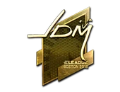 Sticker | jdm64 (Gold) | Boston 2018 image