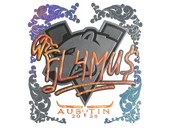 Sticker | FL4MUS (Holo) | Austin 2025 image