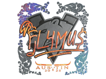 Sticker | FL4MUS (Holo) | Austin 2025 image