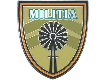 Genuine Militia Pin image