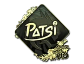 Sticker | Patsi (Gold) | Rio 2022 image