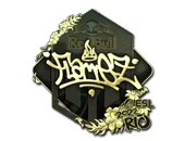 Sticker | FlameZ (Gold) | Rio 2022 image
