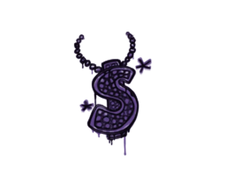 Sealed Graffiti | Bling (Monster Purple) image