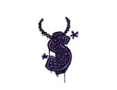 Sealed Graffiti | Bling (Monster Purple) image