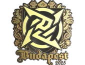 Sticker | Ninjas in Pyjamas (Gold) | Budapest 2025 image