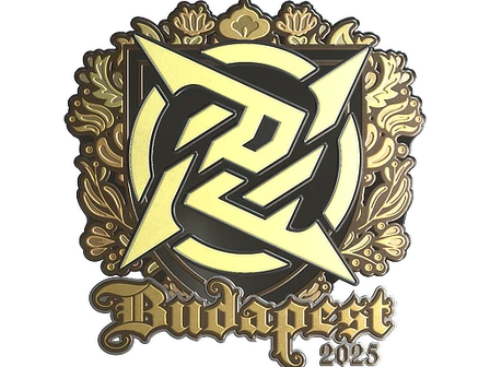 Sticker | Ninjas in Pyjamas (Gold) | Budapest 2025 image