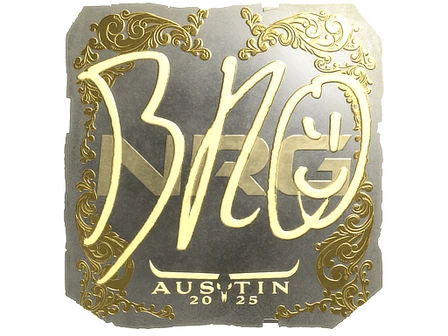 Sticker | br0 (Gold) | Austin 2025 image