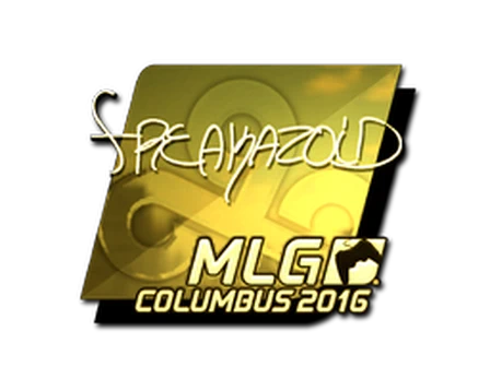 Sticker | freakazoid (Gold) | MLG Columbus 2016 image
