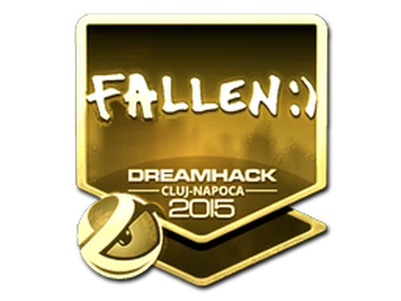 Sticker | FalleN (Gold) | Cluj-Napoca 2015 image