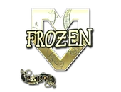 Sticker | frozen (Gold) | Paris 2023 image