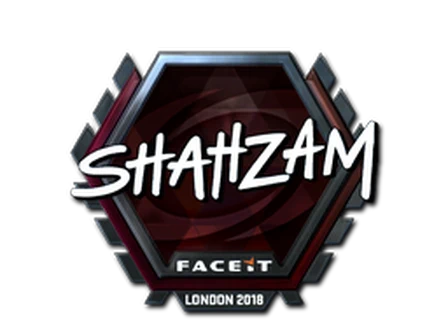 Sticker | ShahZaM (Foil) | London 2018 image