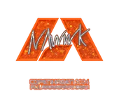 Sticker | nawwk (Glitter) | Copenhagen 2024 image