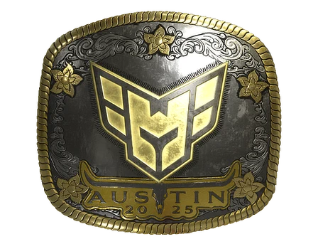 Sticker | HEROIC (Gold) | Austin 2025 image