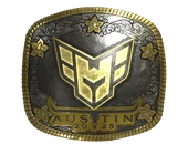 Sticker | HEROIC (Gold) | Austin 2025 image