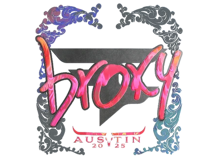 Sticker | broky (Holo) | Austin 2025 image