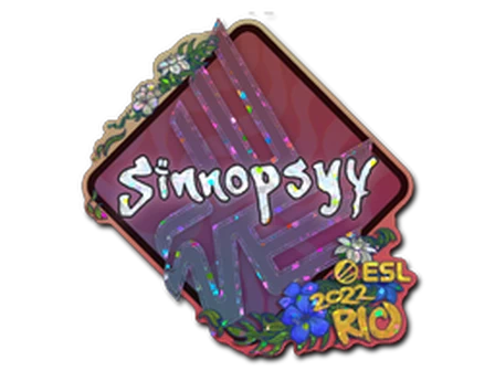 Sticker | sinnopsyy (Glitter) | Rio 2022 image