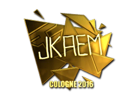 Sticker | jkaem (Gold) | Cologne 2016 image