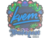 Sticker | Kvem (Embroidered) | Budapest 2025 image