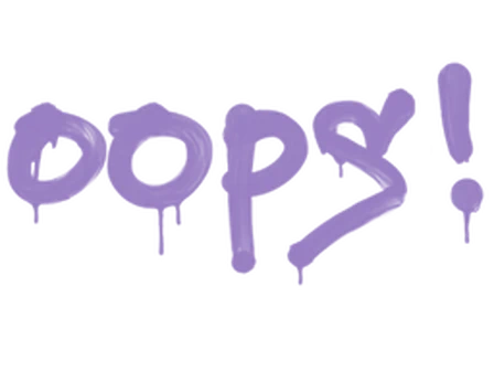 Sealed Graffiti | Oops (Violent Violet) image