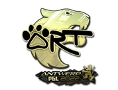 Sticker | arT (Gold) | Antwerp 2022 image