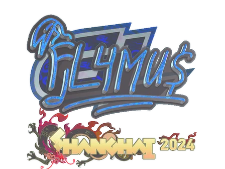 Sticker | FL4MUS (Holo) | Shanghai 2024 image