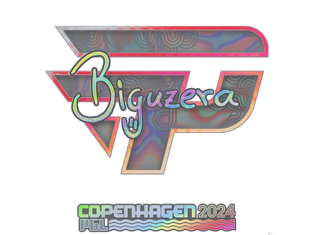 Sticker | biguzera (Holo) | Copenhagen 2024 image