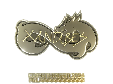 Sticker | XANTARES (Gold) | Copenhagen 2024 image