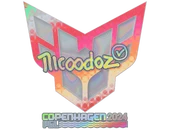 Sticker | nicoodoz (Holo) | Copenhagen 2024 image